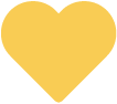 yellow heart icon